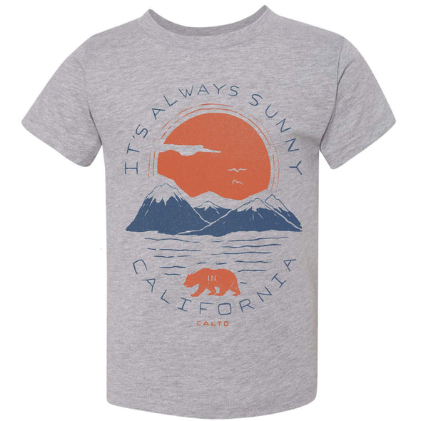 Sunny California Toddlers Tee-CA LIMITED