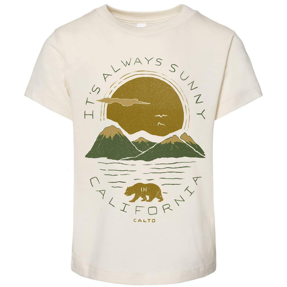 Sunny California Toddlers Tee-CA LIMITED