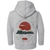 Sunny California Toddlers Zip Up Hoodie-CA LIMITED