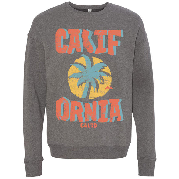 Sunset CA Love Drop Shoulder Sweater-CA LIMITED