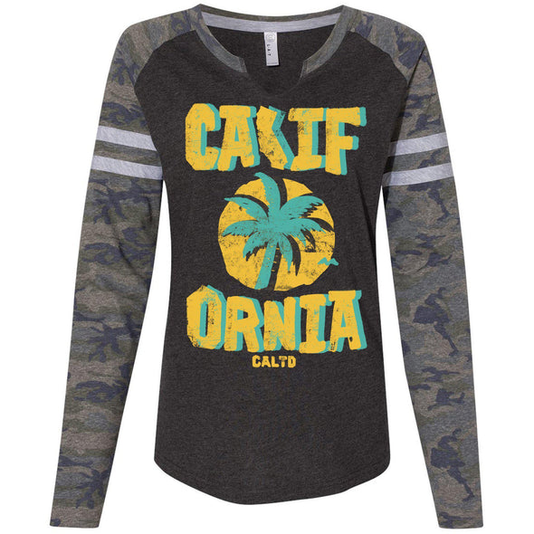 Sunset CA Love Varsity Sweater-CA LIMITED