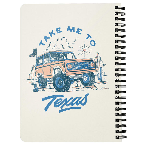 Take Me TX Bone Notebook-CA LIMITED