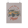 Take Me TX Brown Beige Poster-CA LIMITED