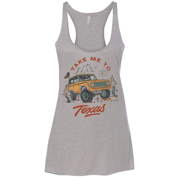 Take Me Tx Racerback Tank-CA LIMITED