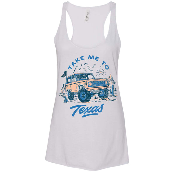 Take Me Tx Racerback Tank-CA LIMITED