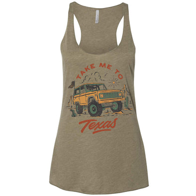 Take Me Tx Racerback Tank-CA LIMITED