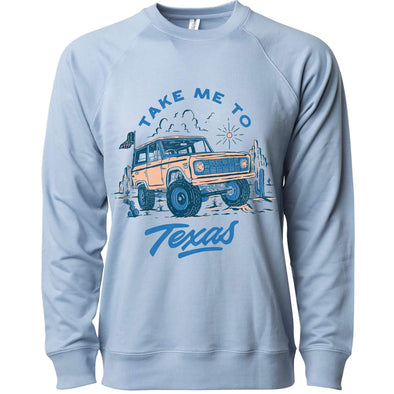 Take Me Tx Raglan Sweater-CA LIMITED