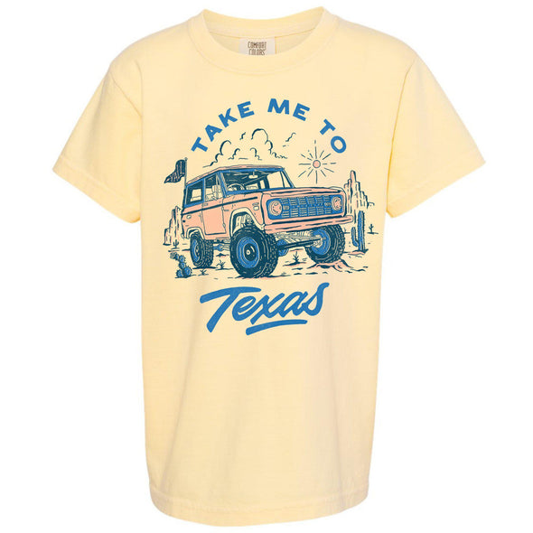 Take Me Tx Youth Tee-CA LIMITED