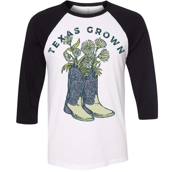 Texas Grown Baseball Tee-CA LIMITED