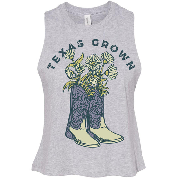 Texas Grown Cropped Tank-CA LIMITED