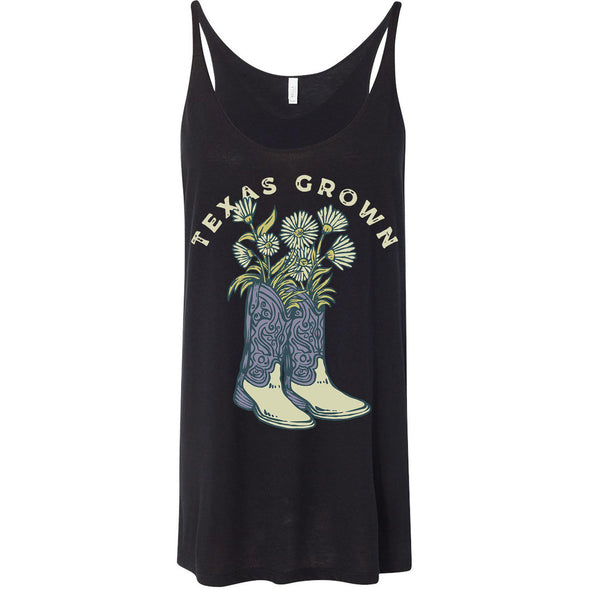 Texas Grown Flowy Tank-CA LIMITED