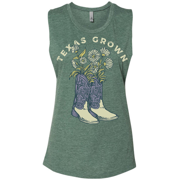 Texas Grown Muscle Tank-CA LIMITED