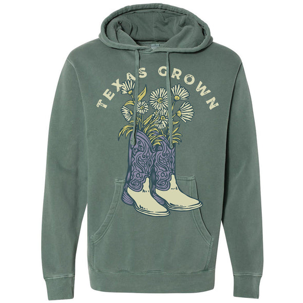 Texas Grown Pullover Hoodie-CA LIMITED