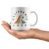 Wave CA Love Ceramic Mug-CA LIMITED