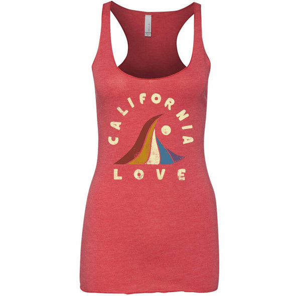 Wave CA Love Racerback Tank-CA LIMITED