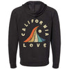 Wave CA Love Raglan Zipper Hoodie-CA LIMITED