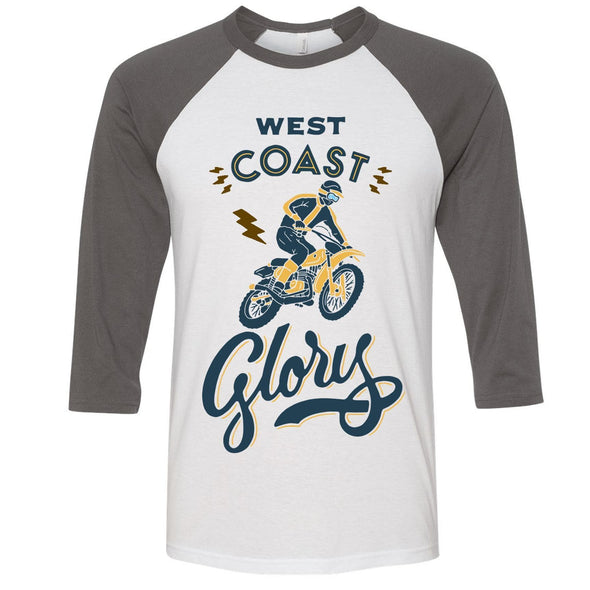 West Coast Glory Baseball Tee-CA LIMITED