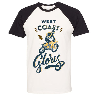 West Coast Glory Raglan Tee-CA LIMITED