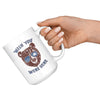 Wish You Were Here Blue Glasses Mug-CA LIMITED