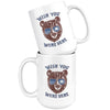 Wish You Were Here Blue Glasses Mug-CA LIMITED