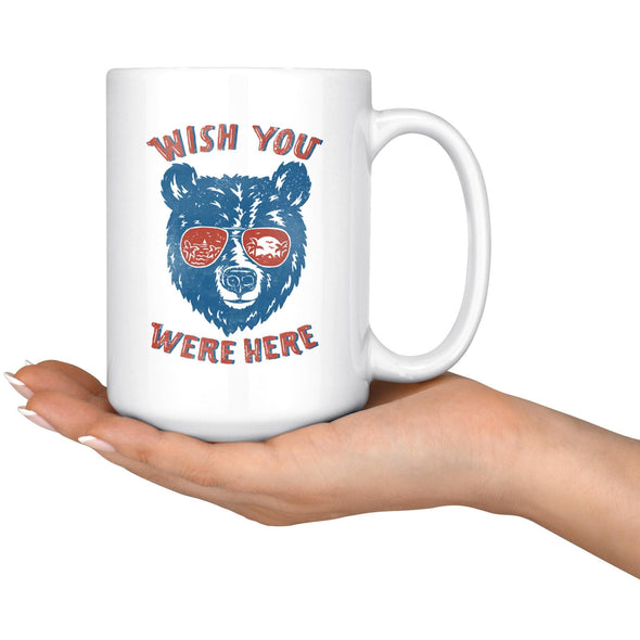 Wish You Were Here Red Glasses Mug-CA LIMITED