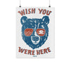 Wish You Were Here White Poster-CA LIMITED