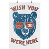 Wish You Were Here White Poster-CA LIMITED