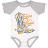 With Love TX Baseball Baby Onesie-CA LIMITED