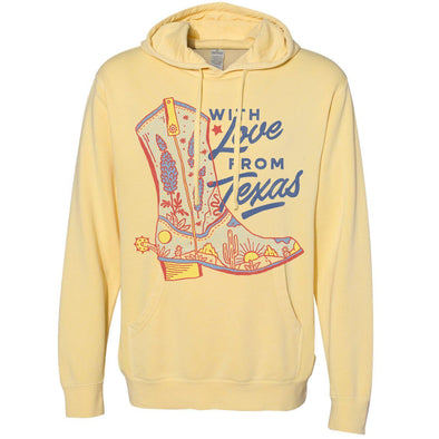 With Love TX Pullover Hoodie-CA LIMITED