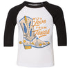 With Love TX Toddler Baseball Tee-CA LIMITED