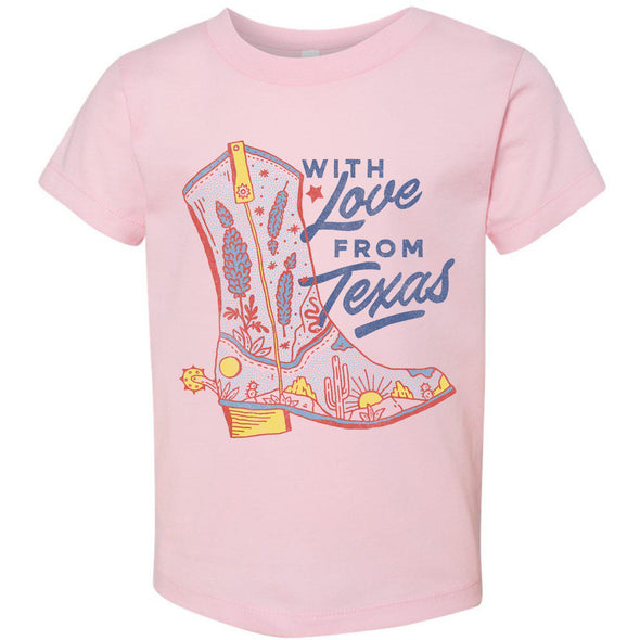 With Love TX Toddlers Tee-CA LIMITED