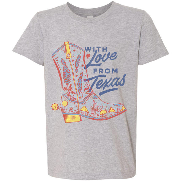 With Love TX Youth Tee-CA LIMITED