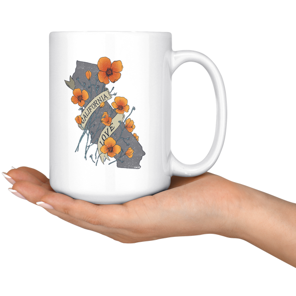 Poppies California Love Mug